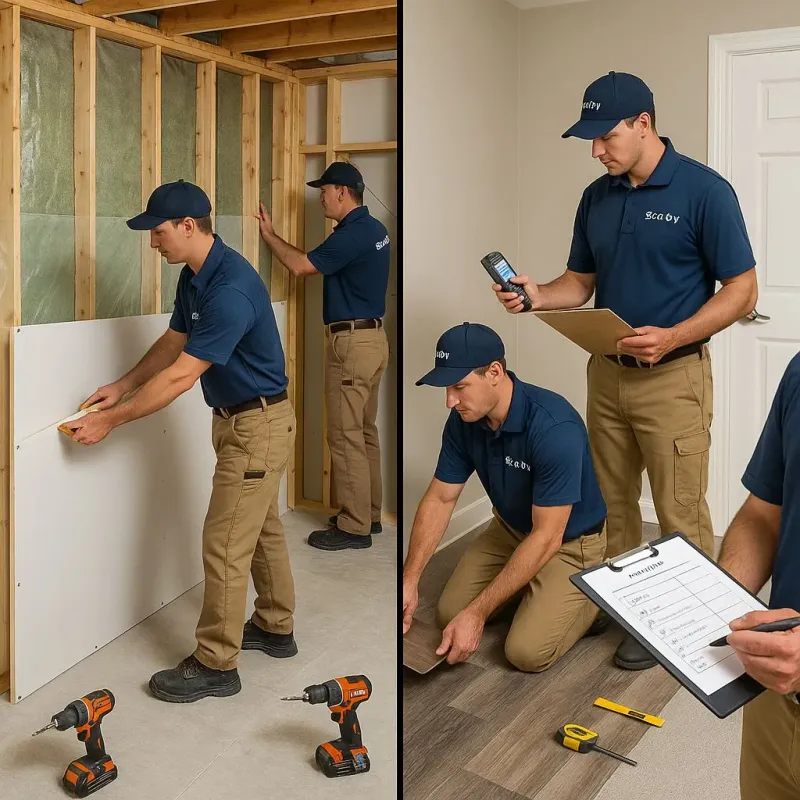 Repairs and Reconstruction process in Campbell County, VA