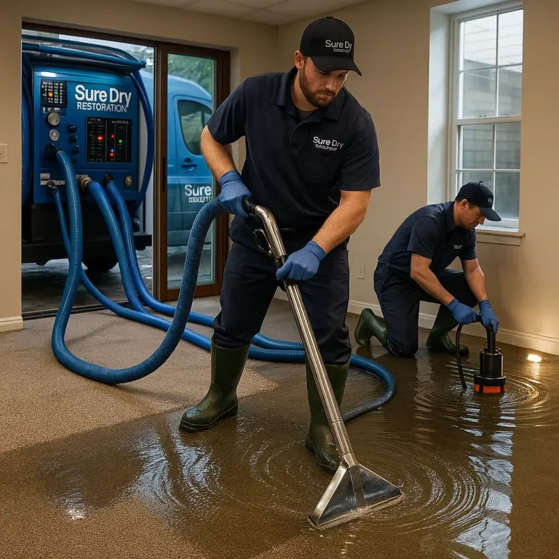 Water Extraction and Removal process in Campbell County, VA